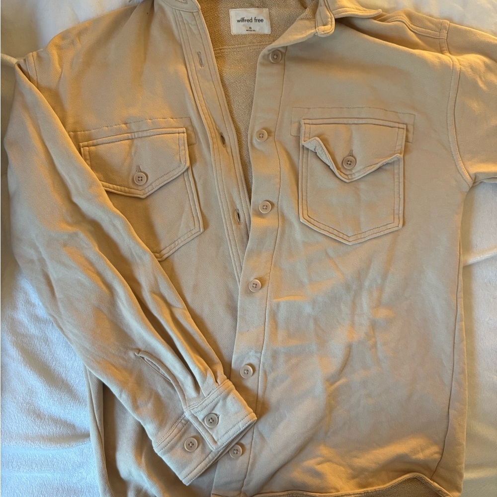 Wilfred Button-Up Over Shirt